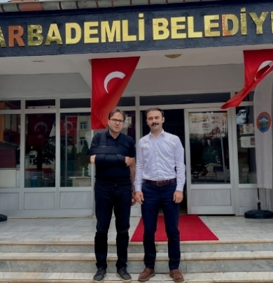 Belediye Başkanımız Mehmet Özata’dan Kaymakam Fatih Gürbüz’e Teşekkür Mesajı