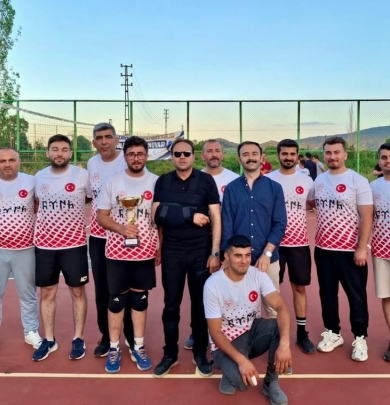 Kurumlar Arası Voleybol Turnuvası Tamamlandı