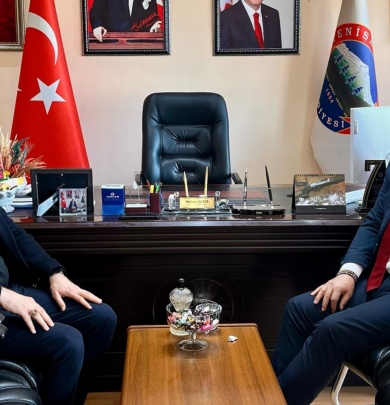 Sosyal Güvenlik Kurumu Isparta İl Müdürü Bayram Balban'dan Belediye Başkanımız Mehmet Özata’ya Ziyaret