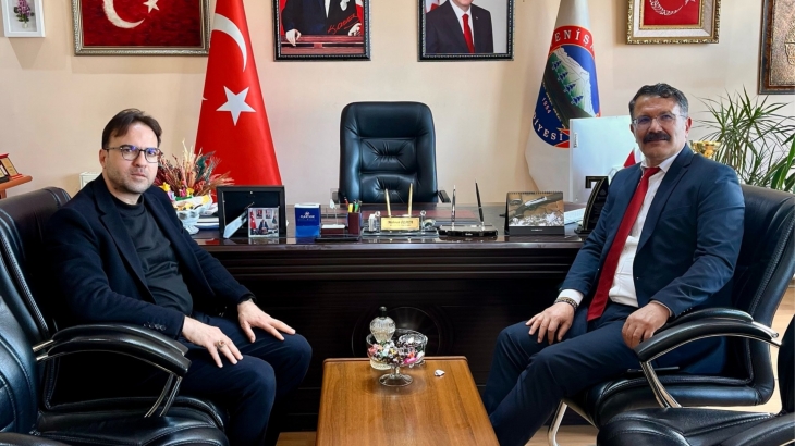 Sosyal Güvenlik Kurumu Isparta İl Müdürü Bayram Balban'dan Belediye Başkanımız Mehmet Özata’ya Ziyaret